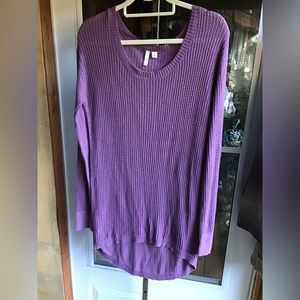 Frenchi Cotton Lightweight Thermal Knit Top